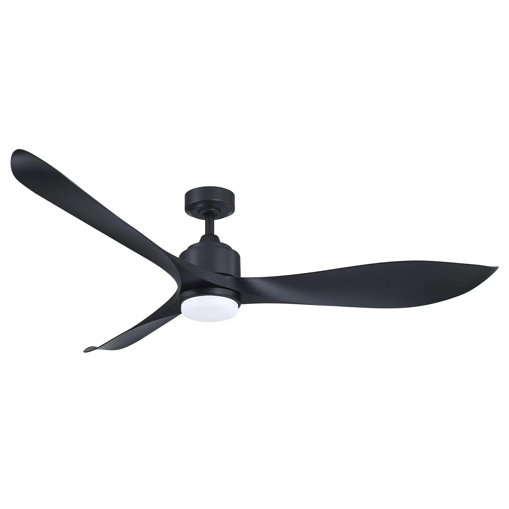 Ventilador de techo moderno Misael de 167 cm (66'') Motor DC con iluminación LED