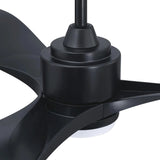 Ventilador de techo moderno Misael de 167 cm (66'') Motor DC con iluminación LED