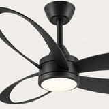Ventilador de techo negro MAXI Ø132 cm silencioso con luz LED DC 40W 