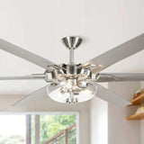 Ventilador de techo de Ø178 cm con luz y mando a distancia