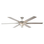 Ventilador de techo de Ø178 cm con luz y mando a distancia
