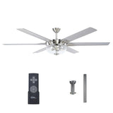 Ventilador de techo de Ø178 cm con luz y mando a distancia
