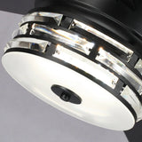 Ventilador de techo moderno reversible de Ø178 cm con luz y mando a distancia