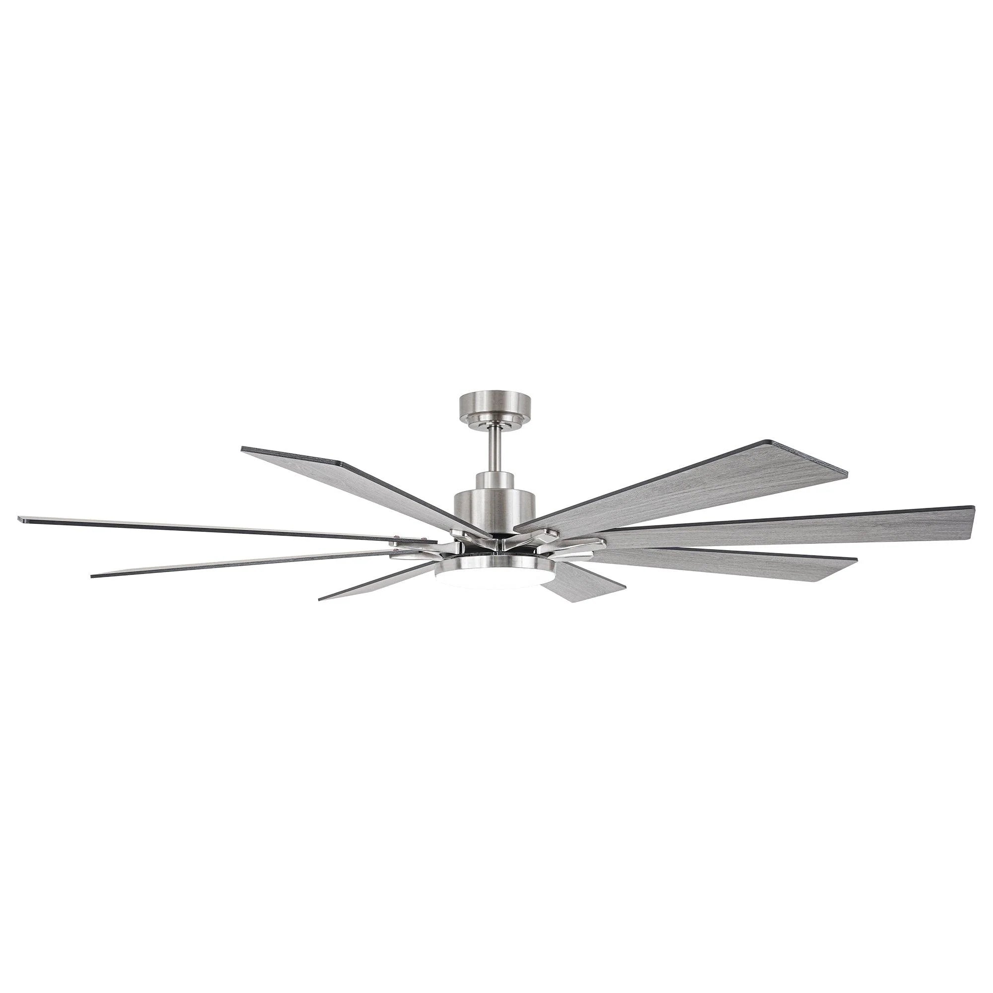 Ventilador de techo moderno Elbe Ø189 cm con luz y mando a distancia