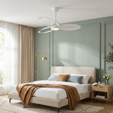 Ventilador de techo MAXI blanco Ø132 cm silencioso con luz LED DC 40W 
