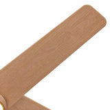 Ventilador de techo silencioso Parvez Beech en tono madera Ø152 cm con luz LED