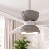 Ventilador de techo silencioso RIVI de Ø132 cm con luz LED