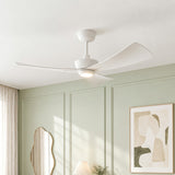 Ventilador de techo silencioso CIRRA de Ø132 cm con luz LED