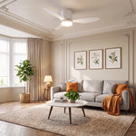 Sierra Ultra-Quiet DC Motor Ceiling Fan Ø106 cm / Ø132 cm with LED Light
