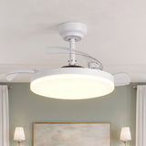 Ventilador de techo Raydon motor DC ultrasilencioso Ø91cm y Ø106cm con aspas retráctiles y luz LED
