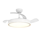 Ventilador de techo Serena motor DC ultrasilencioso de Ø100 cm con 3 aspas retráctiles y luz LED