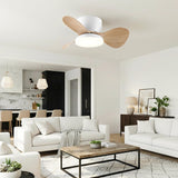 Ventilador de techo silencioso Almaga de Ø61 cm con luz LED 