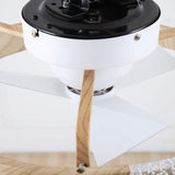 Ventilador de techo silencioso Rydo Ø51 cm con luz LED 
