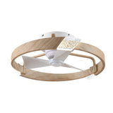 Ventilador de techo silencioso Rydo Ø51 cm con luz LED 