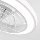 Ventilador de techo silencioso Hogas de 50 cm de diámetro con luz LED