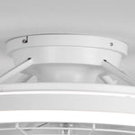 Ventilador de techo silencioso Hogas de 50 cm de diámetro con luz LED