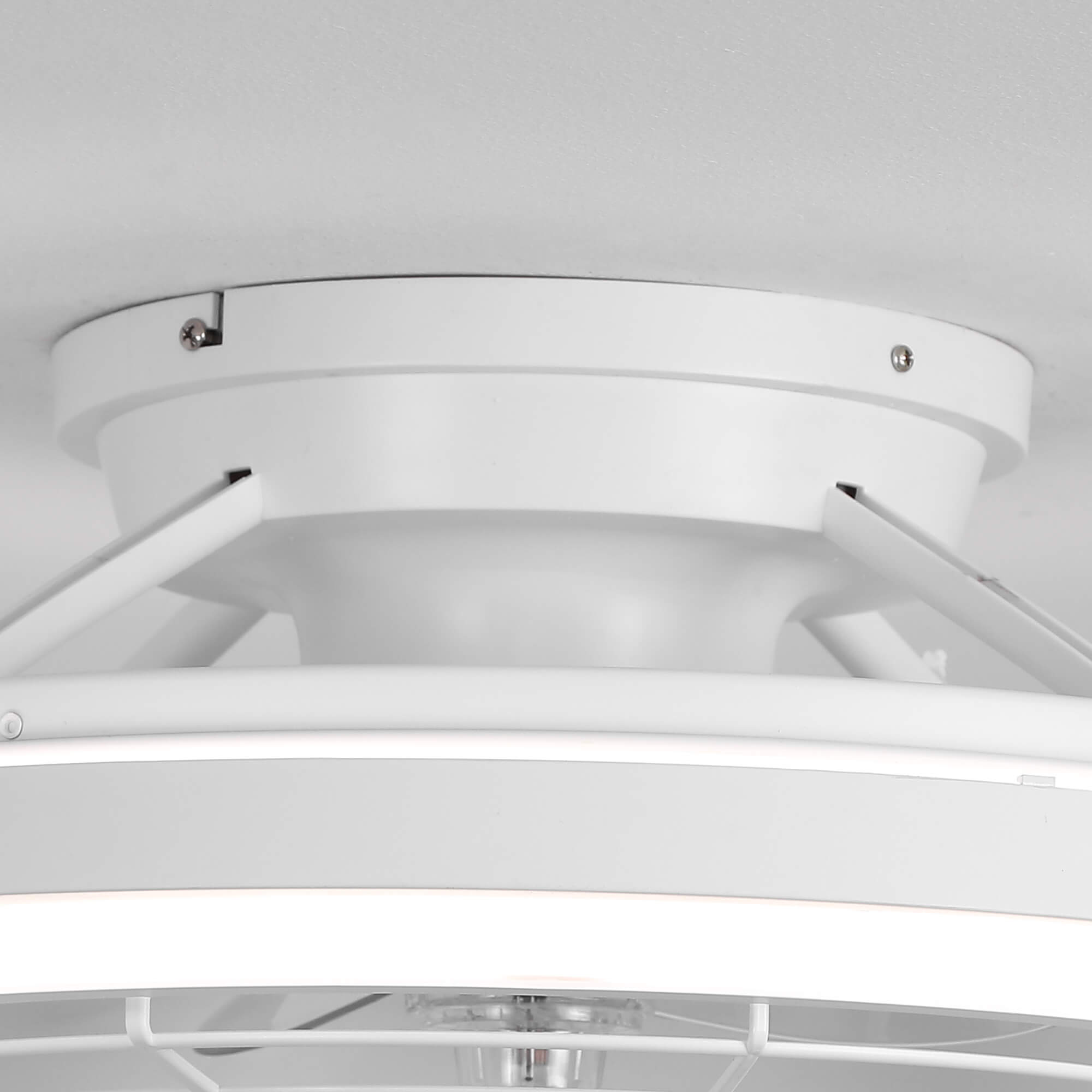 Ventilador de techo silencioso Hogas de 50 cm de diámetro con luz LED