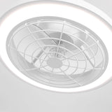 Ventilador de techo silencioso Hogas de 50 cm de diámetro con luz LED