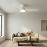 Ventilador de techo DC de 28 W ultrasilencioso Ø132 cm