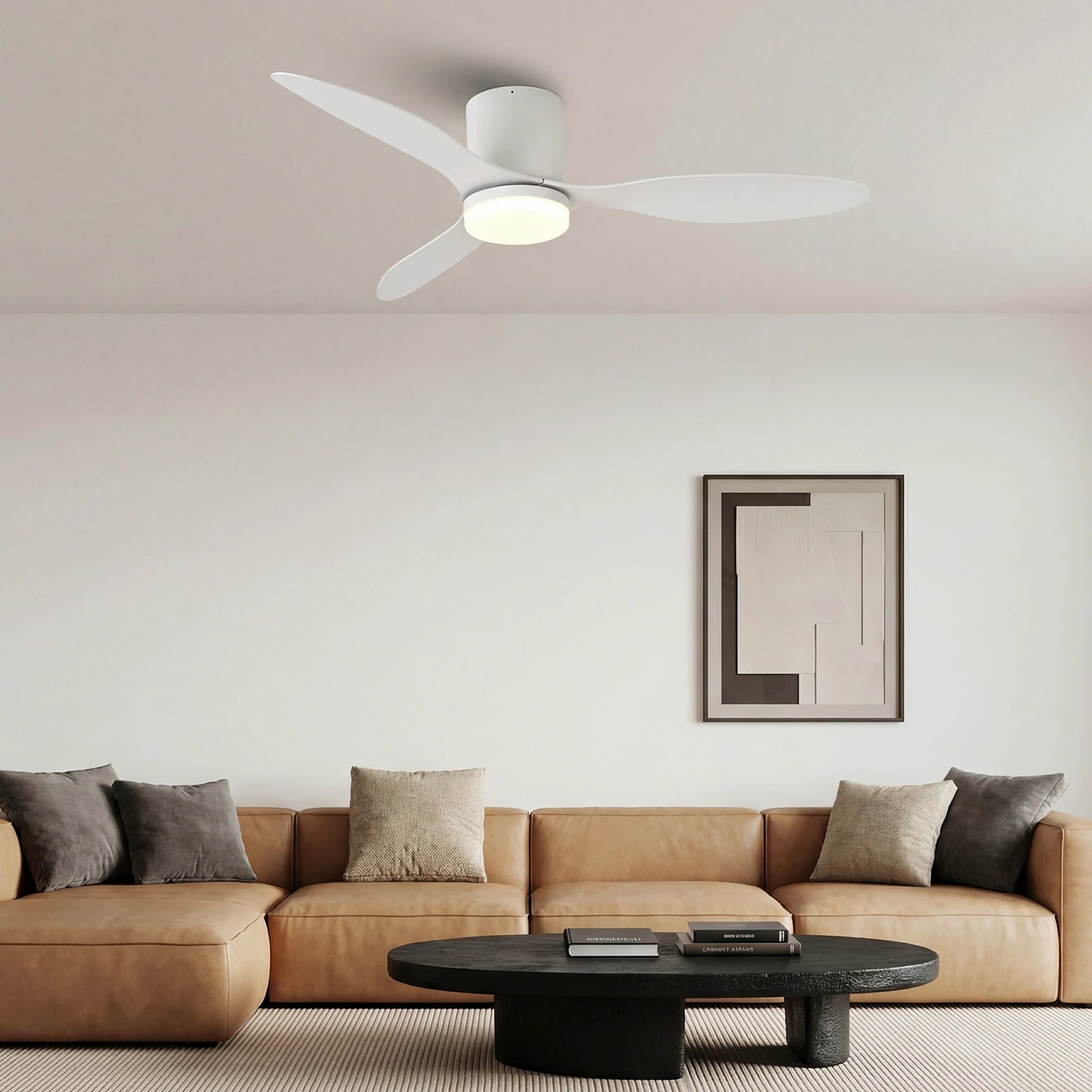 Ventilador de techo Alba Silent 35W Ø106 cm con luz LED