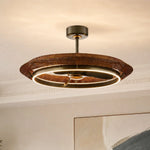 VESPER Ceiling Fan Ø84 cm with LED Light and Hidden Blades