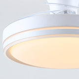 Ventilador de techo Aura motor DC ultrasilencioso de Ø91 cm con aspas retráctiles y luz LED 