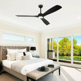 Ventilador de techo Alexi de Ø152 cm con luz LED