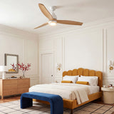 Ventilador de techo Brisa Ø132 cm con luz LED motor DC ultrasilencioso