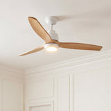 Ventilador de techo Brisa Ø132 cm con luz LED motor DC ultrasilencioso