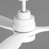 Ventilador de techo Costa motor DC ultrasilencioso de Ø132 cm con luz LED 