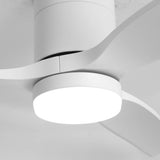 Ventilador de techo silencioso Solana de Ø132 cm con luz LED 