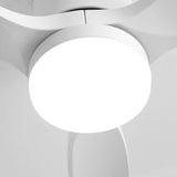 Ventilador de techo silencioso Solana de Ø132 cm con luz LED 