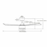 Ventilador de techo silencioso Kala de Ø132 cm con luz LED