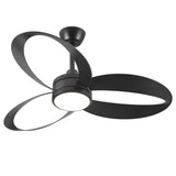 Ventilador de techo negro MAXI Ø132 cm silencioso con luz LED DC 40W 