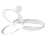 Ventilador de techo MAXI blanco Ø132 cm silencioso con luz LED DC 40W 