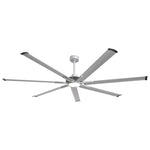 Ventilador de techo HVLS Padus de Ø213 cm / Ø254 cm con luz LED y mando a distancia