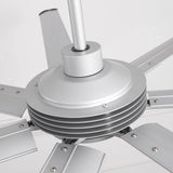 Ventilador de techo HVLS Padus de Ø213 cm / Ø254 cm con luz LED y mando a distancia