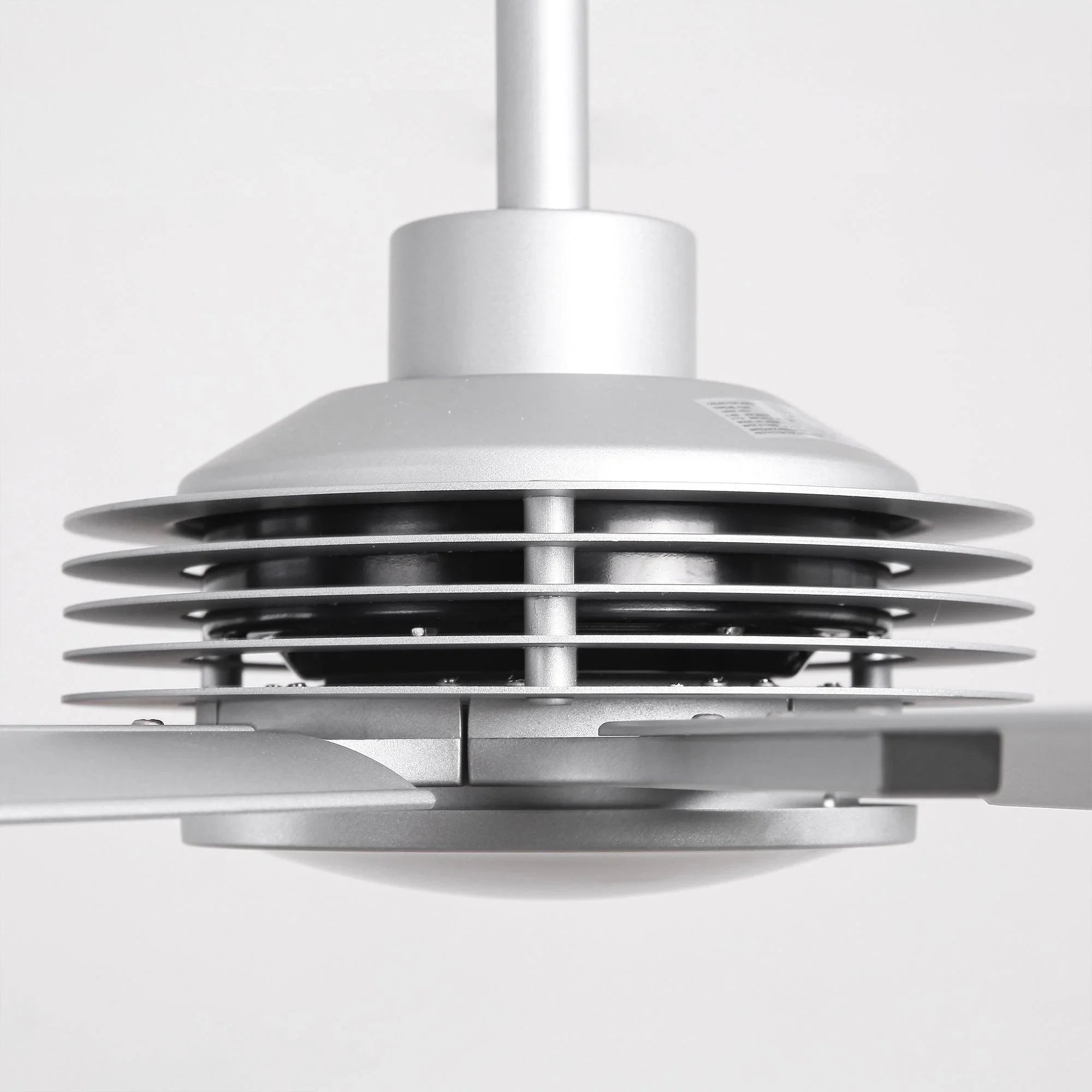 Ventilador de techo HVLS Padus de Ø213 cm / Ø254 cm con luz LED y mando a distancia