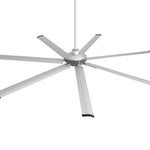 Ventilador de techo HVLS Padus de Ø213 cm / Ø254 cm con luz LED y mando a distancia
