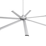 Ventilador de techo HVLS Padus de Ø213 cm / Ø254 cm con luz LED y mando a distancia