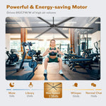 Ventilador de techo industrial HVLS Jupiter de Ø305 cm de aluminio extragrande con mando a distancia