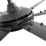 Ventilador de techo industrial HVLS Jupiter de Ø305 cm de aluminio extragrande con mando a distancia