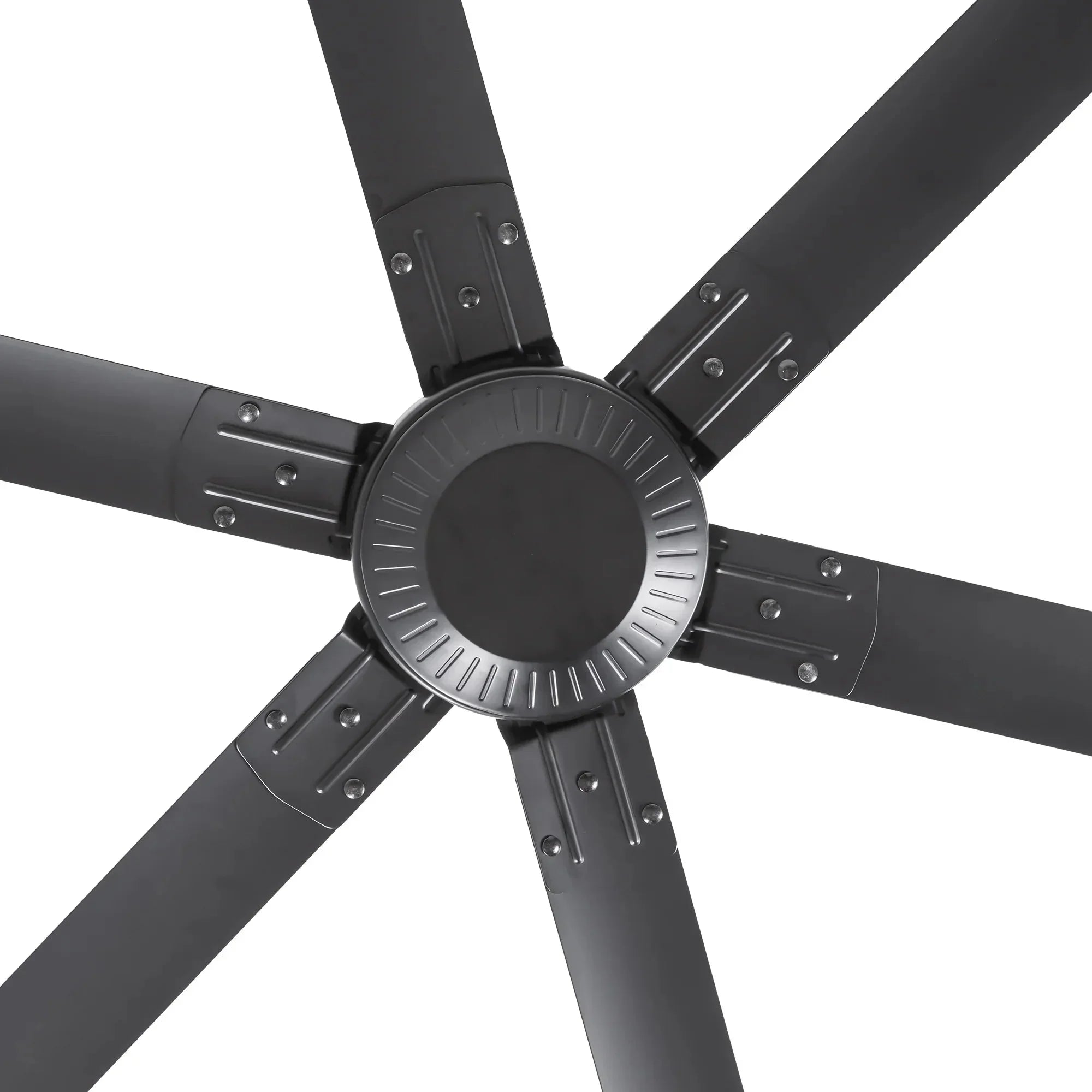 Ventilador de techo industrial HVLS Jupiter de Ø305 cm de aluminio extragrande con mando a distancia