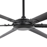 Ventilador de techo industrial HVLS Jupiter de Ø305 cm de aluminio extragrande con mando a distancia