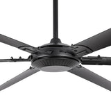 Ventilador de techo industrial HVLS Jupiter de Ø305 cm de aluminio extragrande con mando a distancia
