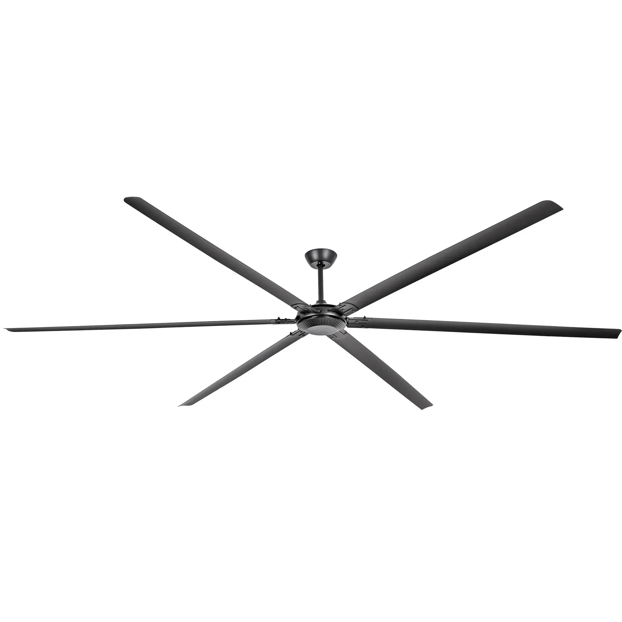 Ventilador de techo industrial HVLS Jupiter de Ø305 cm de aluminio extragrande con mando a distancia