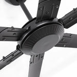 Ventilador de techo industrial HVLS Jupiter de Ø305 cm de aluminio extragrande con mando a distancia
