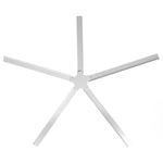 Ventilador de techo Winni totalmente de aluminio de Ø189 cm / Ø213 cm con 5 aspas IPX4 con mando a distancia
