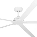 Ventilador de techo Winni totalmente de aluminio de Ø189 cm / Ø213 cm con 5 aspas IPX4 con mando a distancia