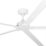 Ventilador de techo Winni totalmente de aluminio de Ø189 cm / Ø213 cm con 5 aspas IPX4 con mando a distancia